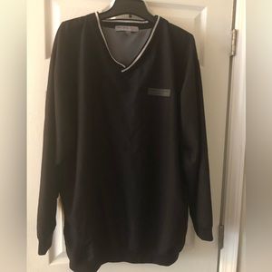 Perry Ellis Active Men’s V-neck Windbreaker, Size XL